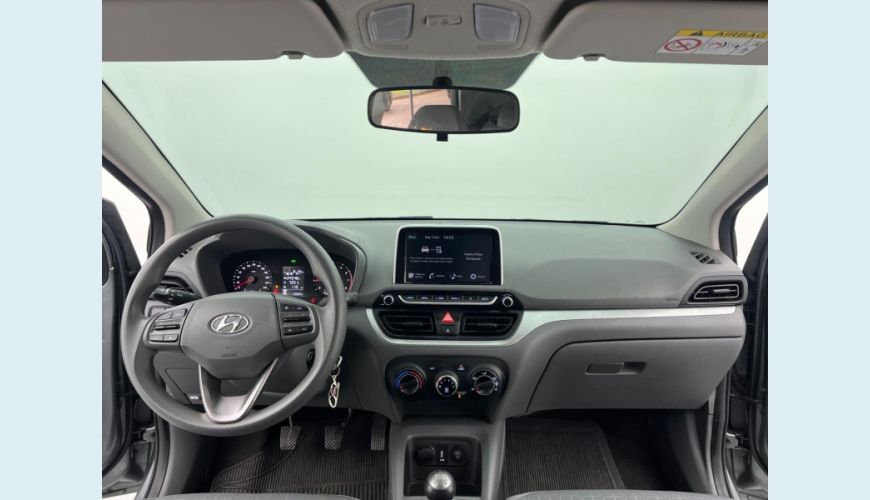 HYUNDAI HB 20S COMFORT 1.0 FLEX MANUAL 4P - CINZA - 2024 Foto 6 (Grande)