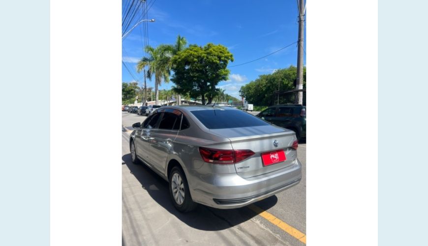 VOLKSWAGEN VOLKSWAGEN VIRTUS FLEX AUT. 4P - PRATA - 2021 Foto 6 (Grande)