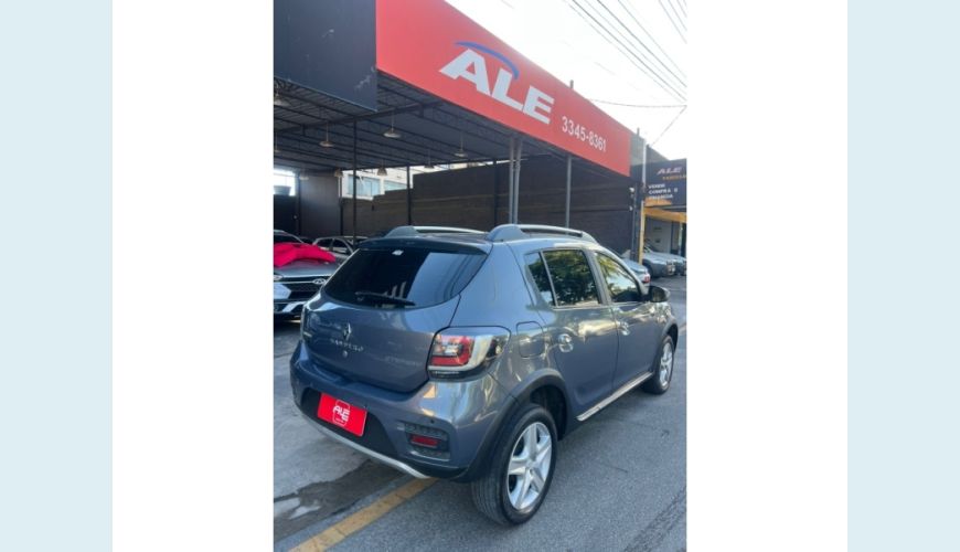 RENAULT SANDERO FLEX MANUAL 5P - CINZA - 2019 Foto 6 (Grande)