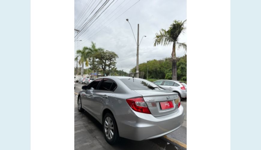 HONDA CIVIC FLEX AUT. 4P - PRATA - 2014 Foto 6 (Grande)