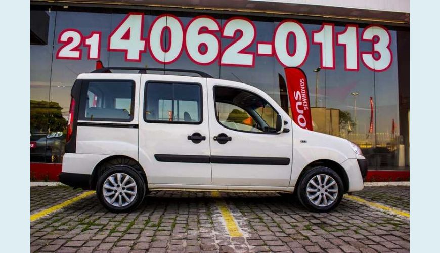 FIAT DOBLO ESSENCE 1.8 FLEX MANUAL 4P - BRANCO - 2017 Foto 6 (Grande)
