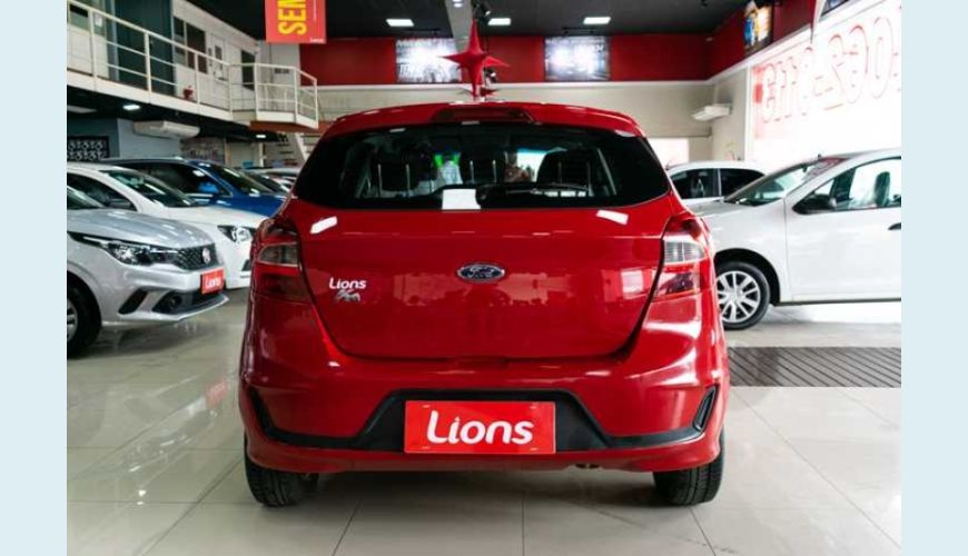 FORD KA SE PLUS 1.0 FLEX MANUAL 4P - VERMELHO - 2019 Foto 6 (Grande)