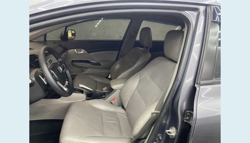 HONDA HONDA CIVIC LXR 2.0 I-VTEC FLEX AUT. 4P - CINZA - 2016 Foto 6 (Grande)
