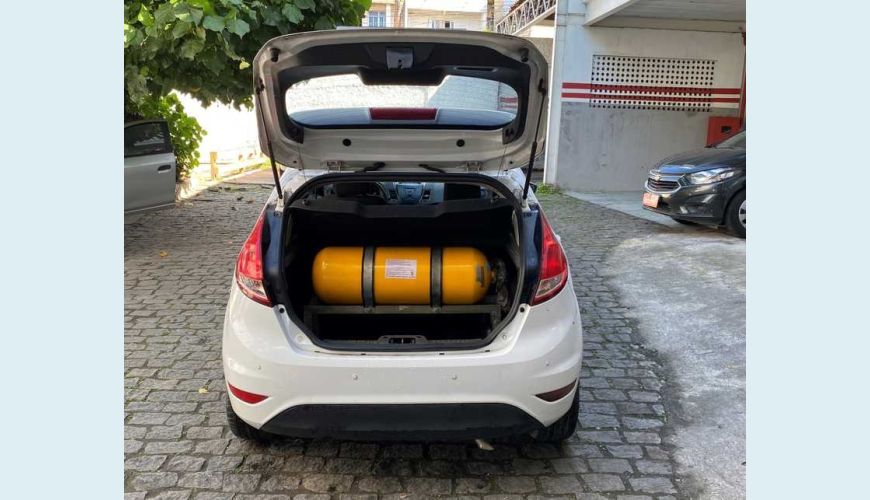FORD FIESTA S 1.5 16V FLEX MANUAL 4P - BRANCO - 2014 Foto 6 (Grande)