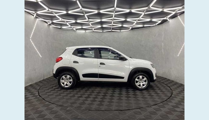 RENAULT RENAULT KWID ZEN 1.0 FLEX 12V MANUAL 4P - BRANCO - 2019 Foto 6 (Grande)