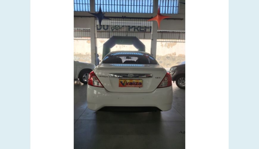 NISSAN VERSA FLEX MANUAL 4P - BRANCO - 2019 Foto 6 (Grande)