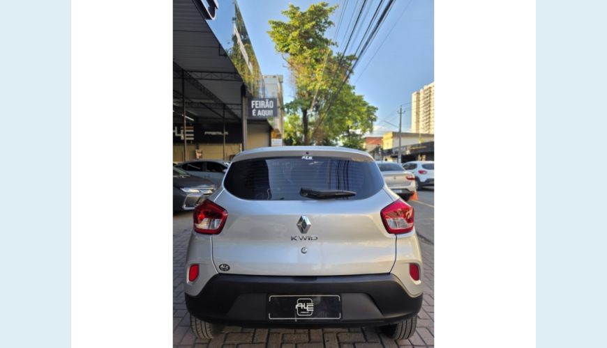 RENAULT KWID FLEX MANUAL 4P - PRATA - 2024 Foto 6 (Grande)