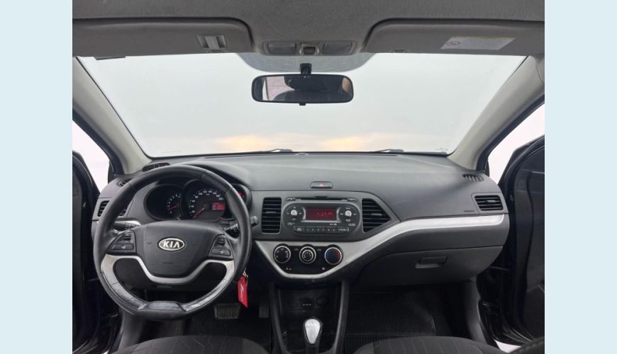 KIA PICANTO EX 1.0 FLEX AUT. 4P - PRETO - 2012 Foto 6 (Grande)