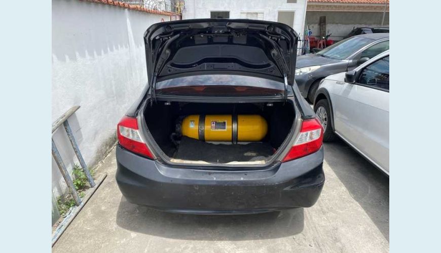 HONDA CIVIC LXL 1.8 FLEX AUT. 4P - PRETO - 2013 Foto 6 (Grande)