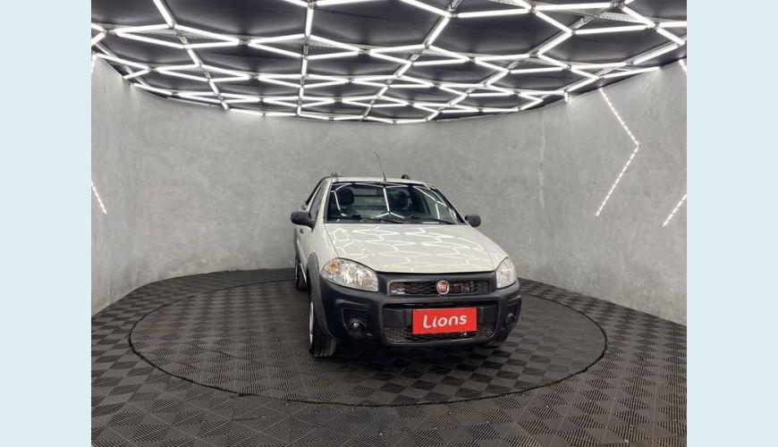 FIAT STRADA HARD WORKING 1.4 FLEX MANUAL 2P - BRANCO - 2020 Foto 6 (Grande)