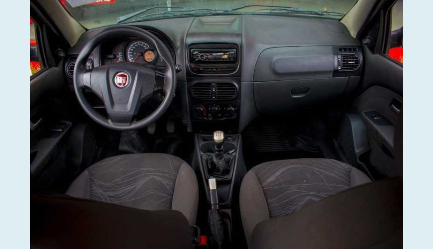 FIAT SIENA EL 1.0 8V FLEX MANUAL 4P - VERDE - 2013 Foto 6 (Grande)