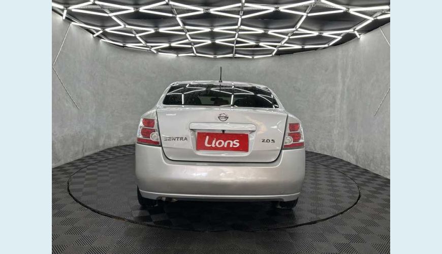 NISSAN SENTRA S 2.0 16V AUT. 4P - PRATA - 2008 Foto 6 (Grande)