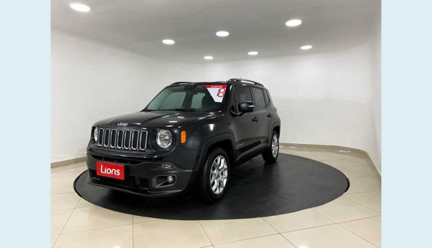 JEEP RENEGADE 1.8 FLEX AUT. 4P - PRETO - 2018 Foto 6 (Grande)