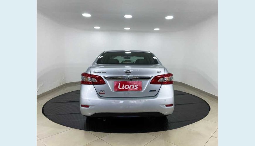 NISSAN NISSAN SENTRA SV 2.0 16V FLEX AUT. 4P - PRATA - 2014 Foto 6 (Grande)