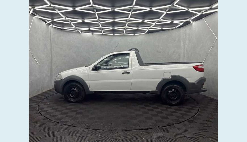 FIAT STRADA HARD WORKING CS 1.4 FLEX MANUAL 2P - BRANCO - 2019 Foto 6 (Grande)