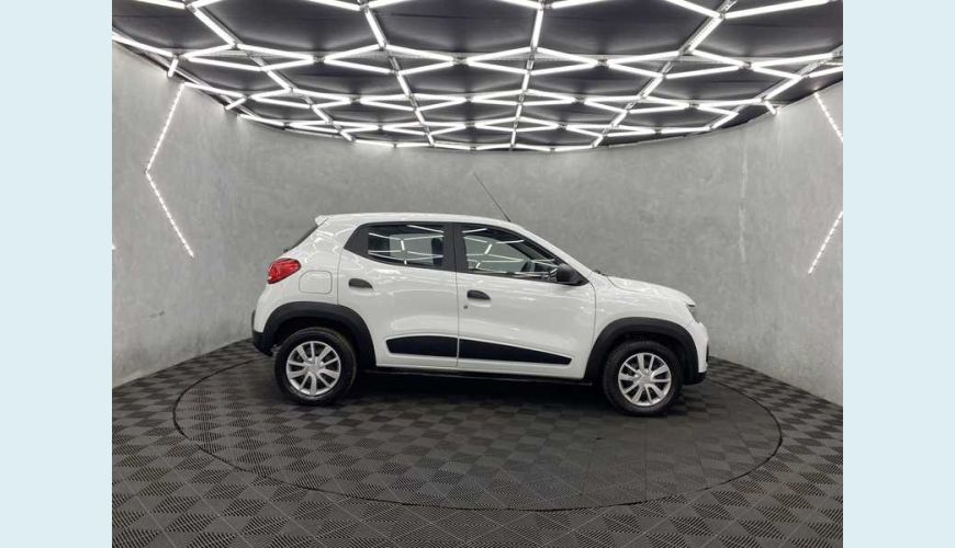 RENAULT KWID ZEN 1.0 12V SCE FLEX - BRANCO - 2020 Foto 6 (Grande)