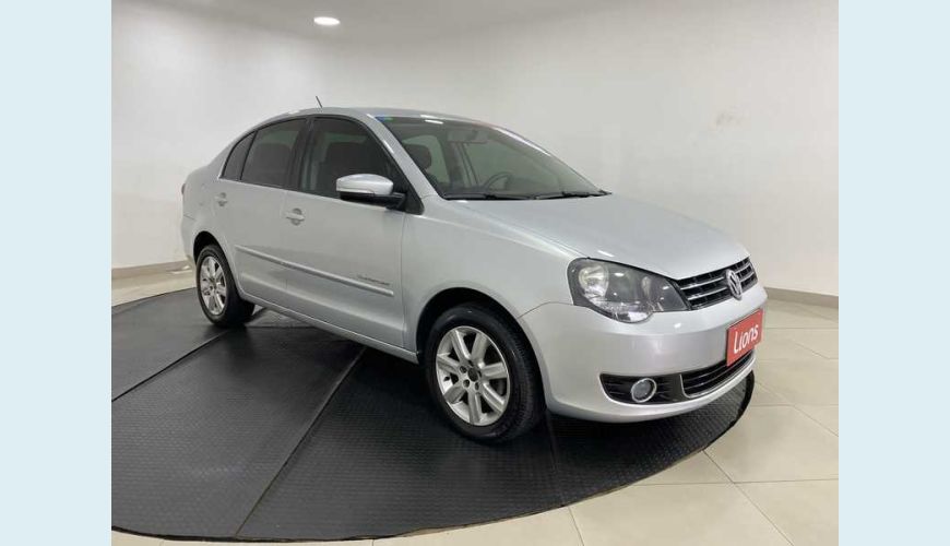 VOLKSWAGEN POLO SEDAN COMFORTLINE 1.6 8V FLEX AUT. 4P - PRATA - 2012 Foto 6 (Grande)