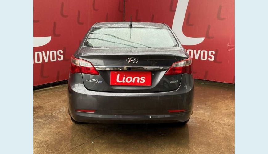 HYUNDAI HB 20S COMFORT PLUS 1.0 FLEX MANUAL 4P - CINZA - 2014 Foto 6 (Grande)