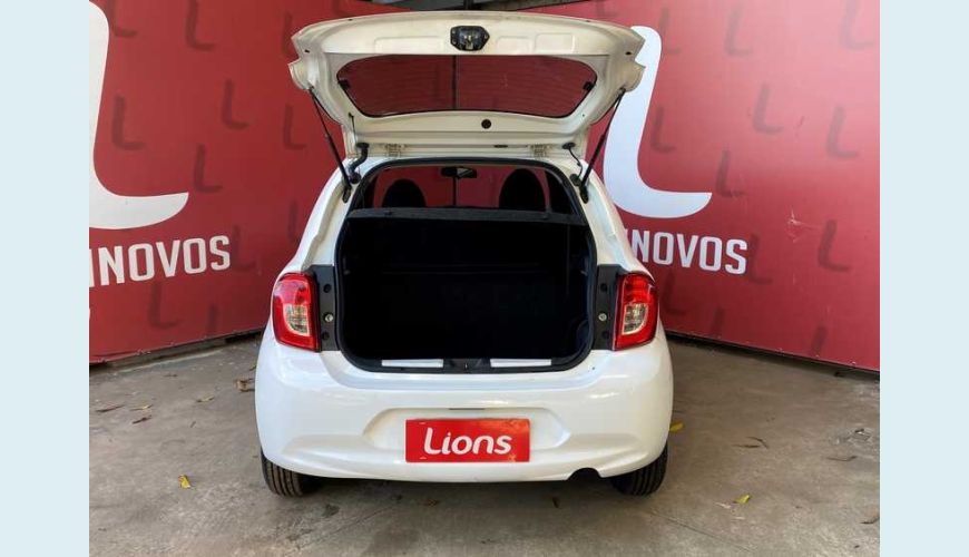 NISSAN MARCH S 1.0 12V FLEX MANUAL 4P - BRANCO - 2019 Foto 6 (Grande)