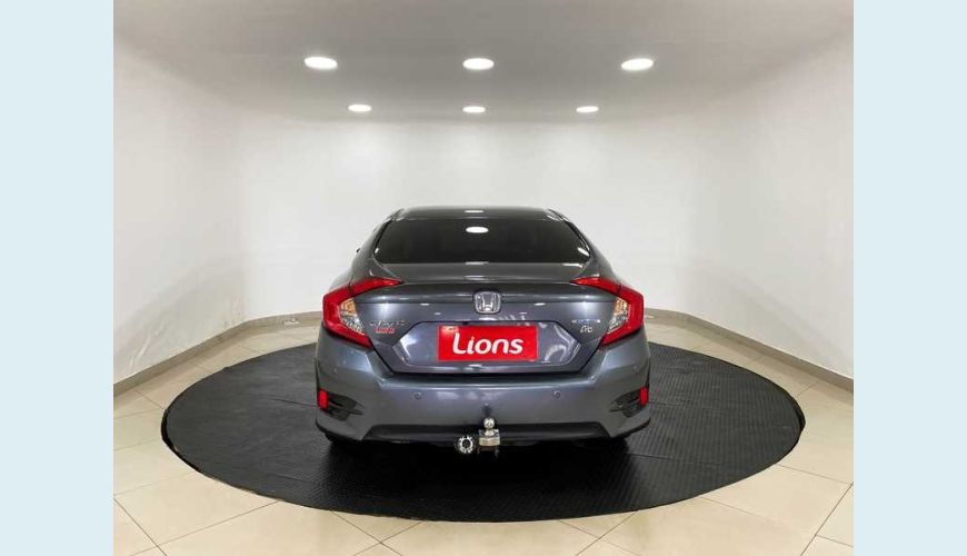 HONDA HONDA CIVIC TOURING 1.5 TURBO AUT. 4P - CINZA - 2019 Foto 6 (Grande)