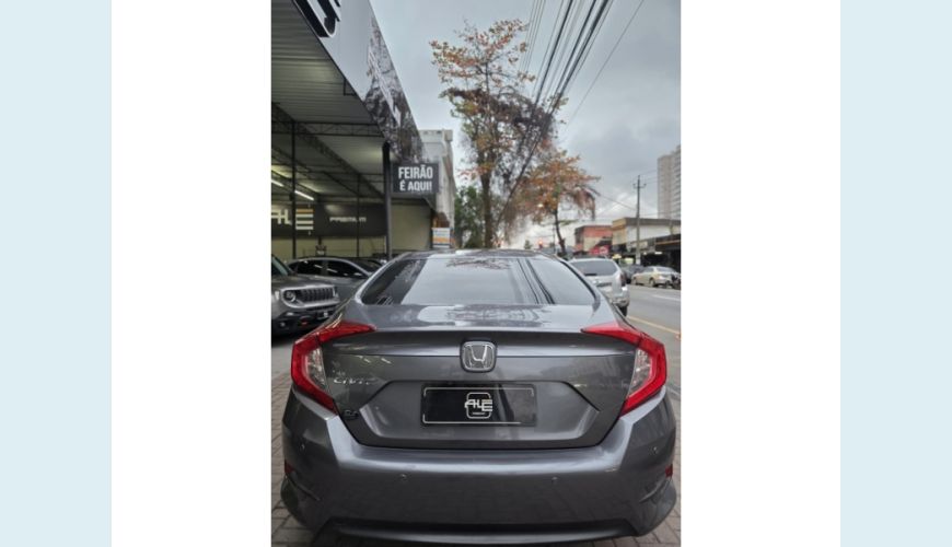 HONDA CIVIC FLEX AUT. 4P - CINZA - 2019 Foto 6 (Grande)