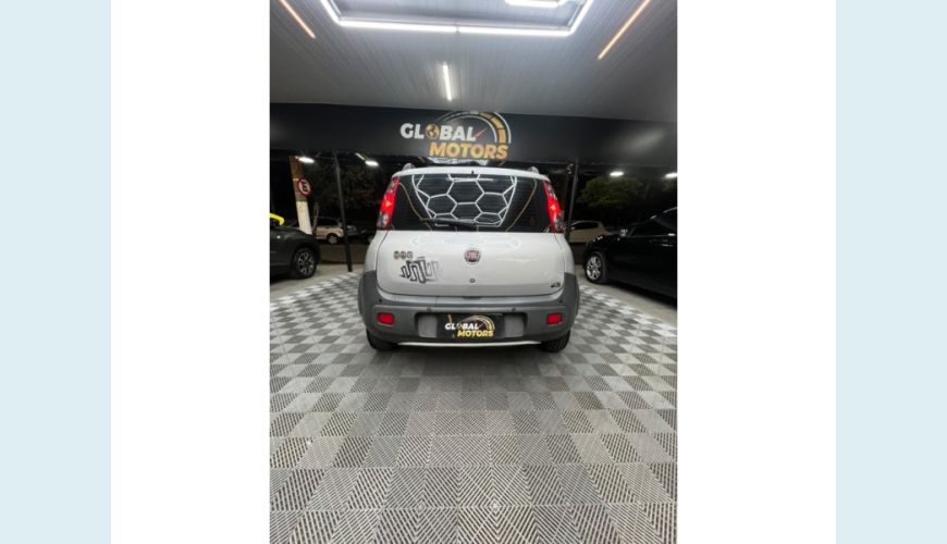 FIAT UNO FLEX MANUAL 4P - PRATA - 2011 Foto 6 (Grande)