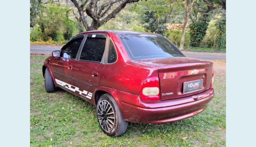 CHEVROLET CLASSIC FLEX MANUAL 4P - VERMELHO - 2009 Foto 6 (Grande)