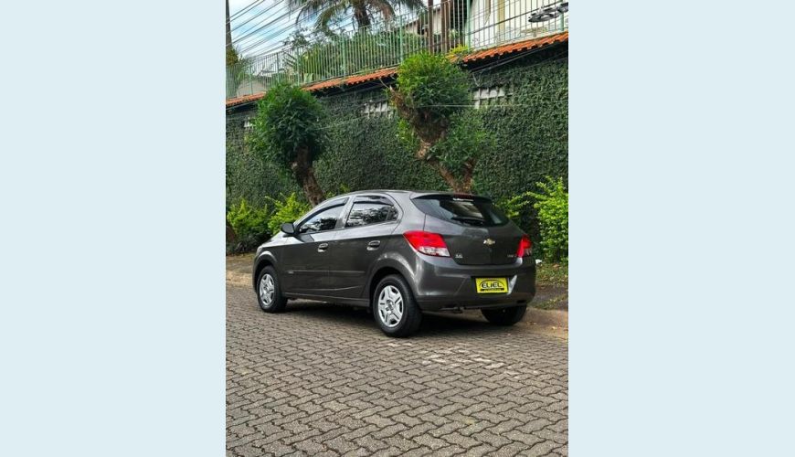 CHEVROLET ONIX LT 1.0 8V FLEX MANUAL 4P - CINZA - 2015 Foto 6 (Grande)