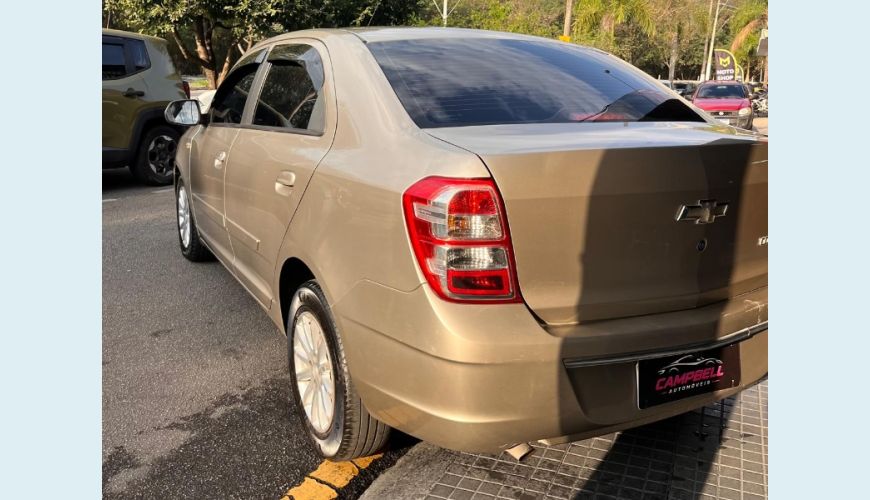 CHEVROLET COBALT LTZ 1.4 8V FLEX MANUAL 4P - BEGE - 2012 Foto 6 (Grande)