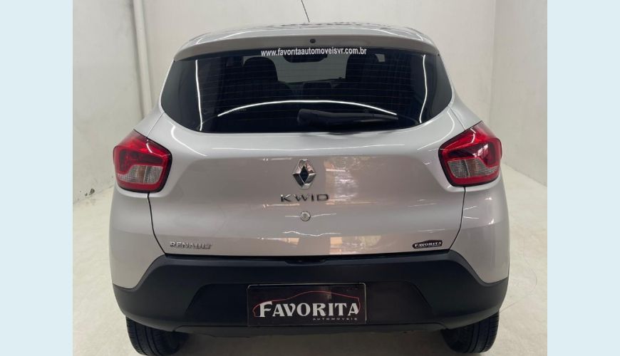 RENAULT RENAULT KWID ZEN 1.0 12V FLEX MANUAL 4P - PRATA - 2019 Foto 6 (Grande)