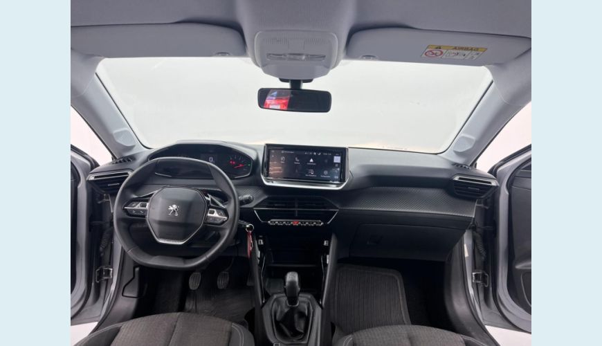 PEUGEOT 208 LIKE FLEX MANUAL 4P - PRATA - 2023 Foto 6 (Grande)