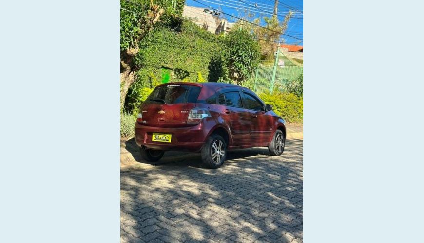 CHEVROLET AGILE LTZ 1.4 FLEX MANUAL 4P - VERMELHO - 2011 Foto 6 (Grande)