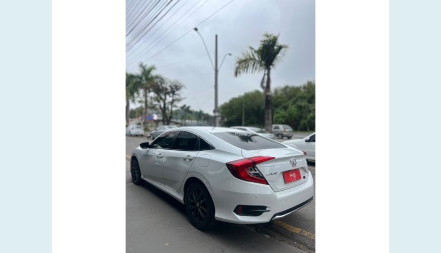 HONDA HONDA CIVIC FLEX AUT. 4P - BRANCO - 2021 Foto 6 (Grande)