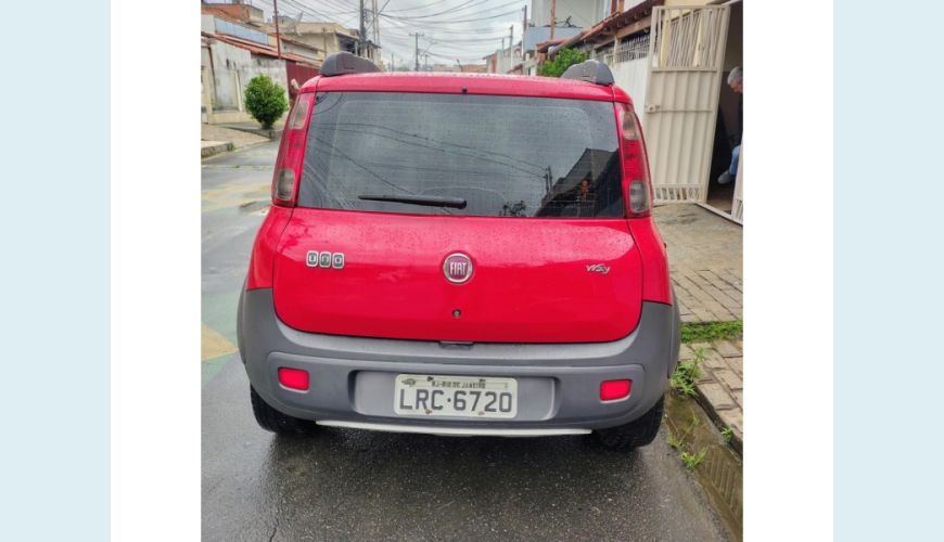 FIAT UNO FLEX MANUAL 4P - VERMELHO - 2014 Foto 6 (Grande)