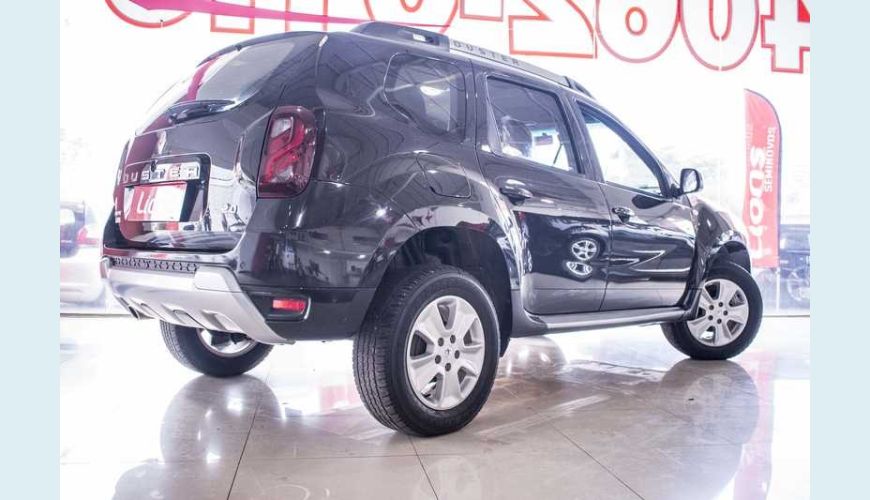 RENAULT DUSTER DYNAMIQUE 2.0 16V FLEX MANUAL 4P - PRETO - 2016 Foto 6 (Grande)