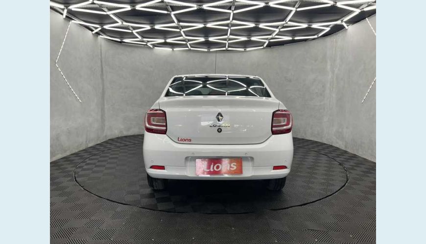 RENAULT LOGAN ZEN 1.0 12V SCE (FLEX) - BRANCO - 2023 Foto 6 (Grande)