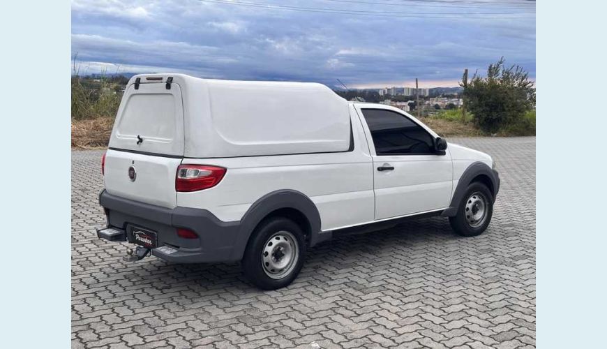 FIAT FIAT STRADA HARD WORKING 1.4 FIRE FLEX MANUAL 2P - BRANCO - 2019 Foto 6 (Grande)