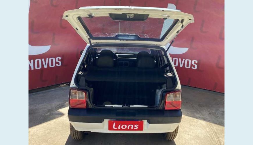 FIAT UNO MILLE FIRE ECONOMY 1.0 FLEX MANUAL 3P - BRANCO - 2013 Foto 6 (Grande)