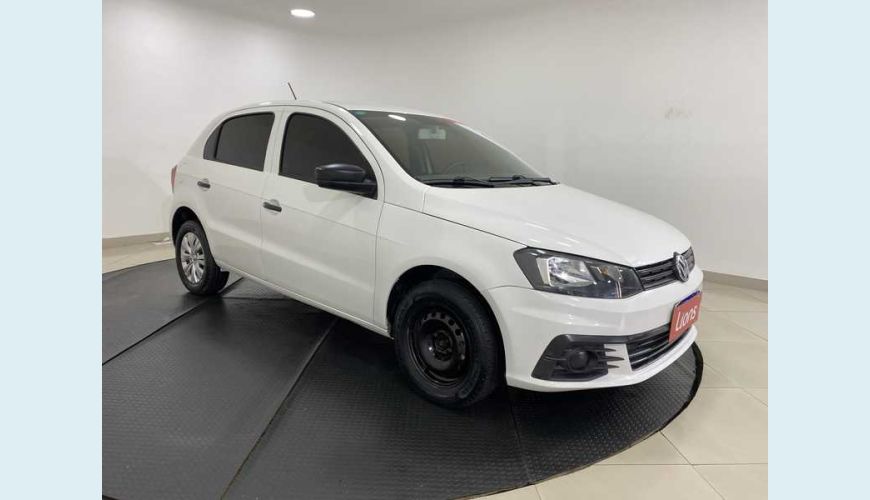 VOLKSWAGEN GOL TRENDLINE 1.0 MPI FLEX MANUAL 4P - BRANCO - 2018 Foto 6 (Grande)