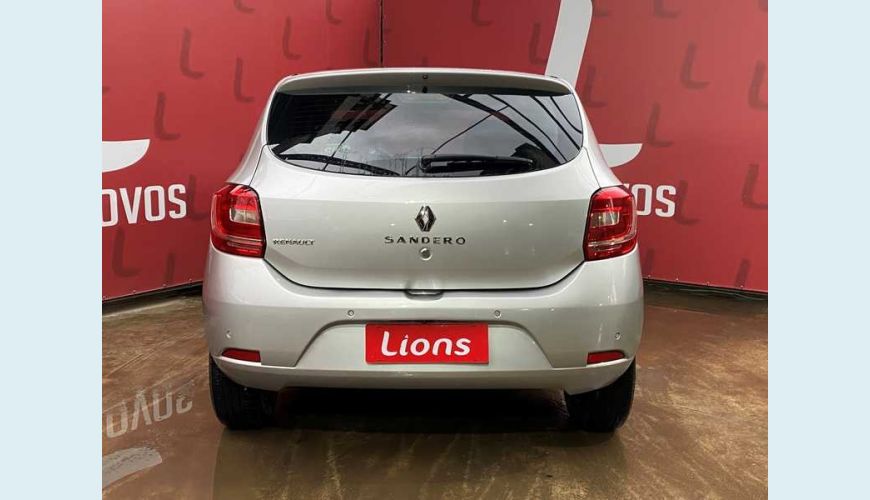 RENAULT SANDERO AUTHENTIQUE 1.0 12V FLEX MANUAL 4P - PRATA - 2019 Foto 6 (Grande)