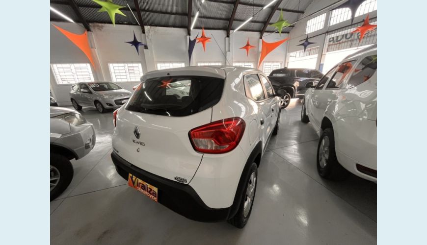 RENAULT KWID FLEX MANUAL 4P - BRANCO - 2020 Foto 6 (Grande)