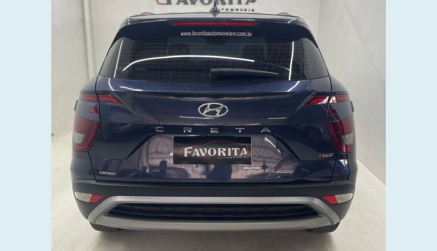 HYUNDAI CRETA LIMITED 1.0 TB FLEX AUT. 4P - AZUL - 2023 Foto 6 (Grande)