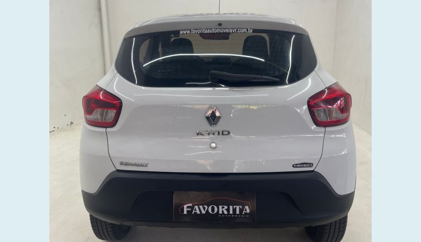 RENAULT KWID INTENSE 1.0 FLEX MANUAL 4P - BRANCO - 2020 Foto 6 (Grande)