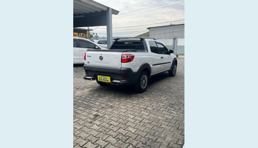 FIAT STRADA WORKING CD 1.4 FLEX MANUAL 3P - BRANCO - 2015 Foto 6 (Grande)