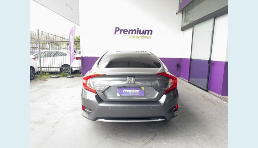 HONDA CIVIC FLEX AUT. 4P - CINZA - 2021 Foto 6 (Grande)