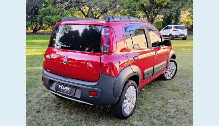 FIAT UNO FLEX MANUAL 5P - VERMELHO - 2014 Foto 6 (Grande)