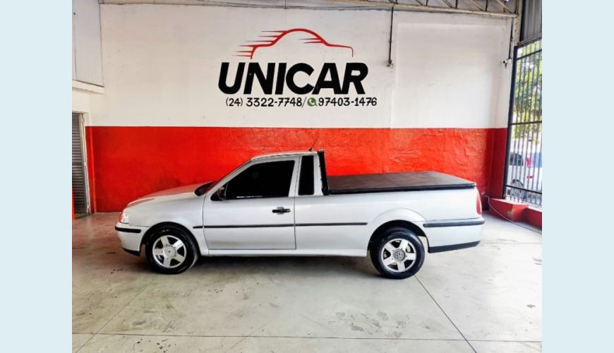 VOLKSWAGEN SAVEIRO FLEX MANUAL 2P - PRATA - 2001 Foto 6 (Grande)