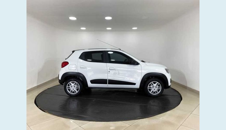 RENAULT RENAULT KWID INTENSE 1.0 12V FLEX MANUAL 4P - BRANCO - 2018 Foto 6 (Grande)