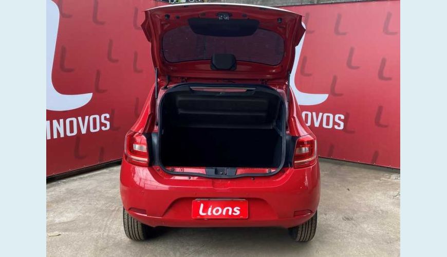 RENAULT RENAULT SANDERO EXPRESSION 1.0 16V FLEX MANUAL 4P - VERMELHO - 2015 Foto 6 (Grande)