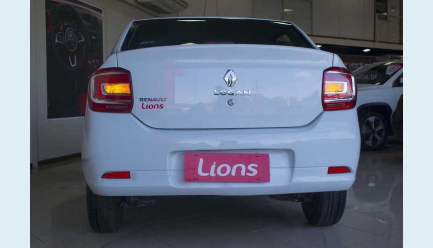 RENAULT RENAULT LOGAN AUTHENTIQUE 1.0 12V FLEX MANUAL 4P - BRANCO - 2020 Foto 6 (Grande)